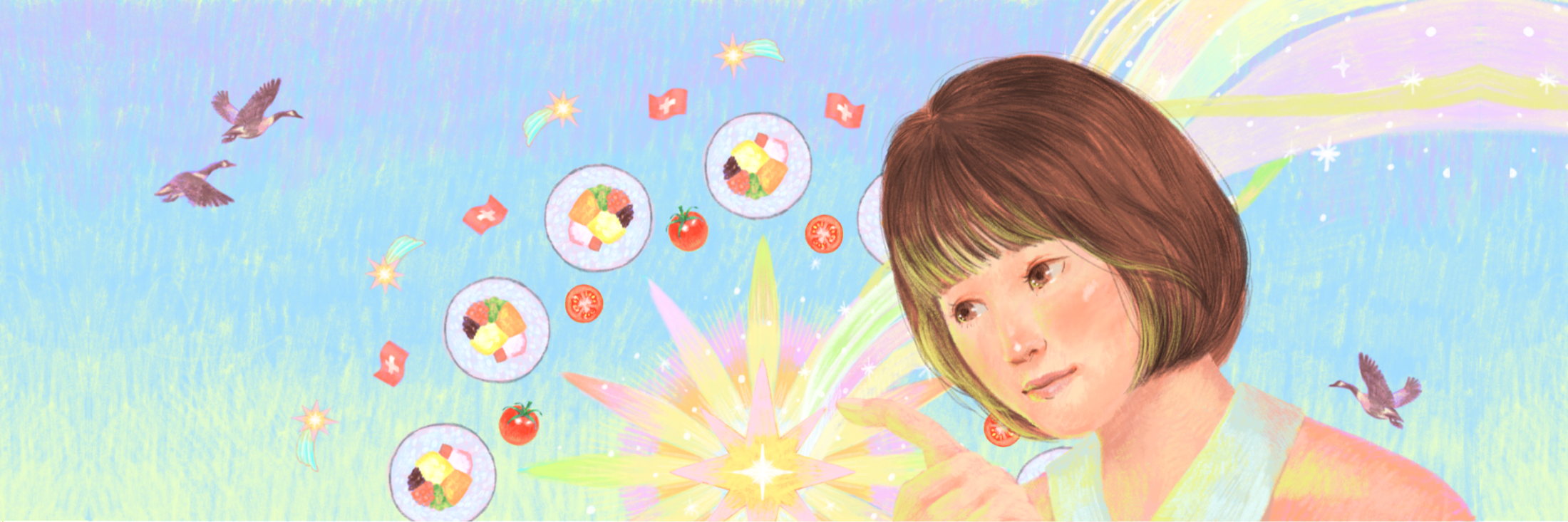 Alternate mural concept illustration for Extraordinary Attorney Woo.